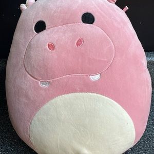 Ridelle the pink hippo Squishmallow 11 inches NO TAG!